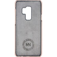 Maison De Noblesse Ultimate Jacket Deri Arka Kapak Samsung S9 Plus Erc5 Pembe