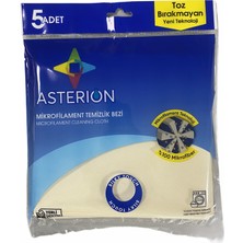 Asterion Mikrofilament Teknolojiden Mamul %100 Mikrofiber Temizlik Bezi