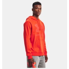 Under Armour Erkek UA Rival Fleece Big Logo Kapüşonlu Üst 1357093-296