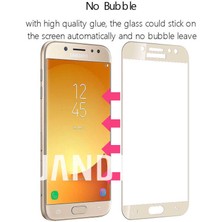 Canpay Samsung Galaxy J4 Ekran Koruyucu Full Kavisli Tam Kaplayan 5d Hd Cam