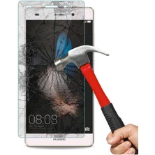 Canpay Huawei P8 Uyumlu Ekran Koruyucu Yeni Nesil Hd Kalite Kırılmaz Cam