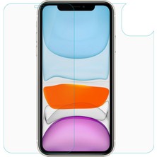 Canpay Apple iPhone 11 (6.1") Ön ve Arka Uyumlu Ekran Koruyucu Yeni Nesil‬ Yüksek Kalite Hd Cam