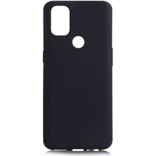 Canpay Oneplus Nord N10 5g Kılıf  Premium Serisi Elden Kaymaz Pürüzsüz Yumuşak Esneksiyah