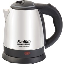 Fantom Pro Kettle KT2400 Otel Tipi Profesyonel Çelik Su Istıcısı 1.2 Lt