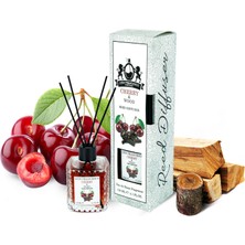 Lion Francesco Perfume Lion Francesco Reed Diffuser Chery & Wood Bambu Çubuklu Oda Kokusu 150 ml