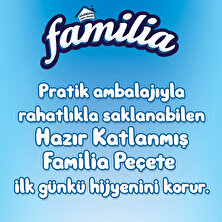 Familia 100'lü Katlanmış Peçete (8 Paket x 100 Yaprak)