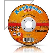 Karbosan 115X1X22.23 Cut&cut Plus Ince Kesme Diski 910500