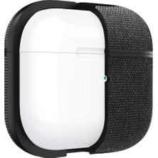 Spigen Apple AirPods (3. nesil) Kılıf Urban Fit Dokuma Black - ASD02111