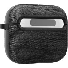 Spigen Apple AirPods (3. nesil) Kılıf Urban Fit Dokuma Black - ASD02111