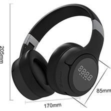 Zealot B28 Katlanır Kafa Bluetooth Stereo Müzik Kulaklık Siyah (Yurt Dışından)