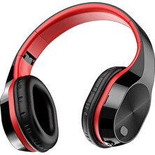 Sunsky Yw-T5 Katlanabilir Kablosuz Bluetooth Oyunu Kulaklık Kırmızı (Yurt Dışından)