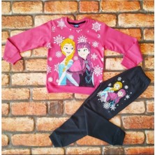 Disney Elsa Baskılı Pijama Takımı
