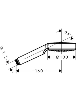 Hansgrohe Crometta 1jet El Duşu 26331400