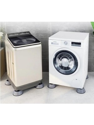 Proithalat Çamaşır Makinesi Kayma ve Titreşim Engelleyici - Gürültü Emici Aparatlar 4 Lü Set