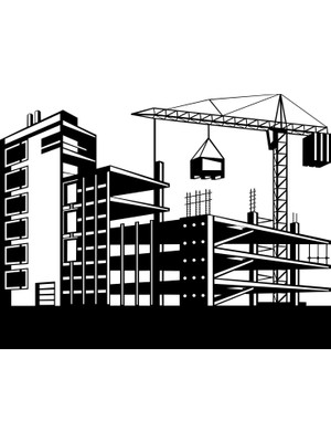 Numa Concept Inşaat Duvar Tablosu-Mühendis-Mimar Dekoratif TABLO-MDF-39X30