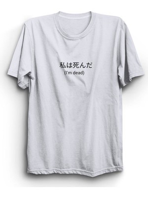 stonedfame I'm Dead Baskılı Tshirt