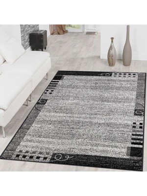 Rovigo Home Dijital Baskı Yıkanabilir Kaymaz Taban Salon Halısı