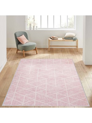 Rovigo Home Dijital Baskı Yıkanabilir Kaymaz Taban Salon Halısı