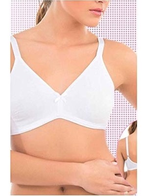 Imer 2237 Dikişsiz Penye Sütyen Cream