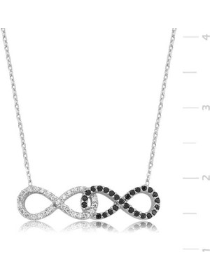 Gumush Gümüş Sonsuzluk Bayan Kolye