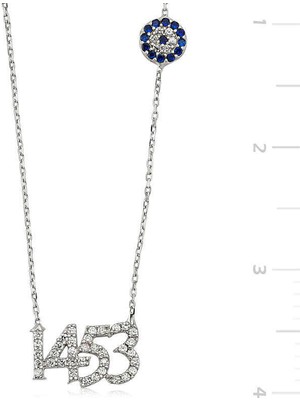 Gumush Gümüş 1453 Bayan Kolye