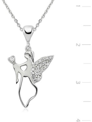 Gumush Gümüş Melek Annem Bayan Kolye