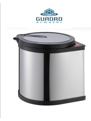 Guadro Armatür Guadro Dolap Içi Çöp Kovası