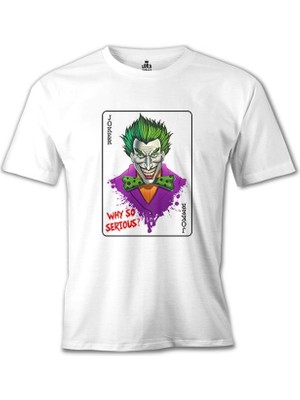 Lord T-Shirt Joker - In Cards Beyaz Erkek Tshirt