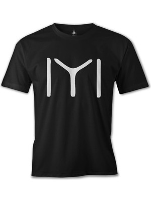 Lord T-Shirt Türk Kayı Boyu - Logo Siyah Erkek Tshirt