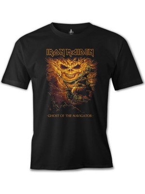 Lord T-Shirt Iron Maiden - Ghost Of The Navigator Siyah Erkek Tshirt