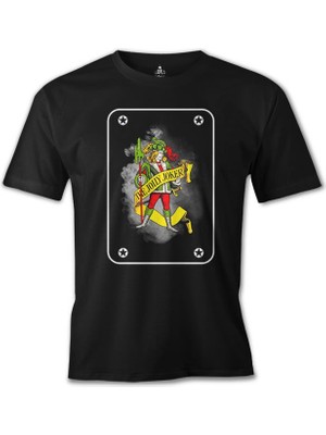 Lord T-Shirt Joker Cards Siyah Erkek Tshirt
