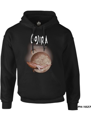 Lord T-Shirt Gojira - From Mars To Sirius Siyah Erkek Fermuarsız Kapşonlu