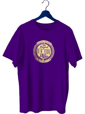 Bluu Nygold Sporcu T-Shirt Bisiklet Yaka