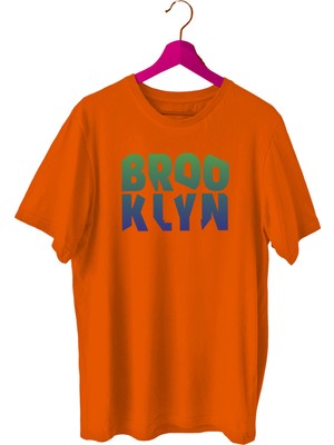Bluu Brooq Sporcu T-Shirt Bisiklet Yaka