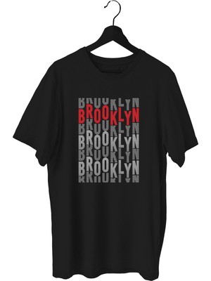 Bluu Brodream Sporcu T-Shirt Bisiklet Yaka