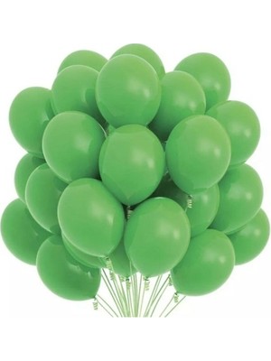 Bal10 Dünyası Açık Yeşil Pastel Balon 25 Adet