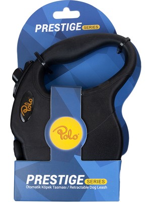 Polo Prestige Siyah Otomatik Köpek Tasması S 4M/10kg