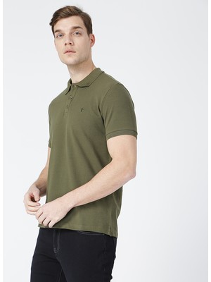 Fabrika Comfort Haki Erkek Polo T-Shirt