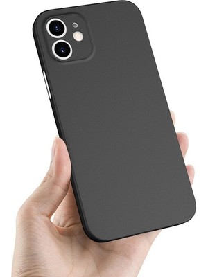 MobaxAksesuar Apple iPhone 13 Mini Kılıf Ultra Ince Hayalet Sert Kapak