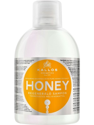 Kallos Cosmetics Honey 1000 ml Saf Bal Özlü Yenileyici Şampuan