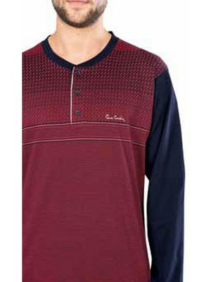 Pierre Cardin 5472 Erkek Jakarlı Pijama 22K