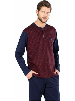 Pierre Cardin 5469 Erkek Jakarlı Pijama 22K