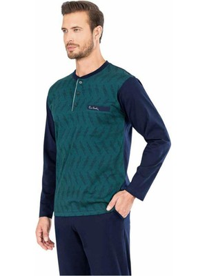 Pierre Cardin 5471 Erkek Jakarlı Pijama 22K