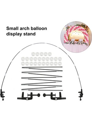 Eternal 1 Takım Tablo Balon Kemer Dekoratif Kolay Ayarlanabilir Düğün Küçük Masaüstü Balon Kemer Kiti Ev Için (Yurt Dışından)