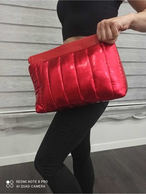 Rosa Kadın Clutch Çanta Kırmızı