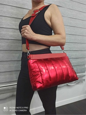 Rosa Kadın Clutch Çanta Kırmızı