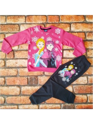 Disney Elsa Baskılı Pijama Takımı