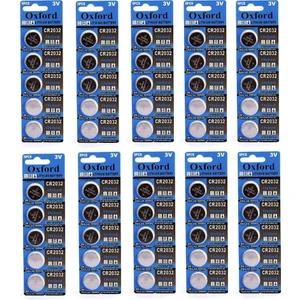 CR2032 3V Kartela Lityum Bios Pili 5 x 10 Kart 50'li