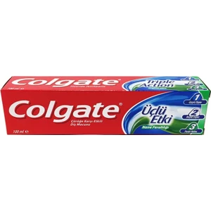 Diş Macunu 100 ml Üçlü Etki x 12 Adet