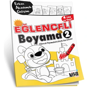 4 Yaş ve Üzeri Eğlenceli Boyama 2